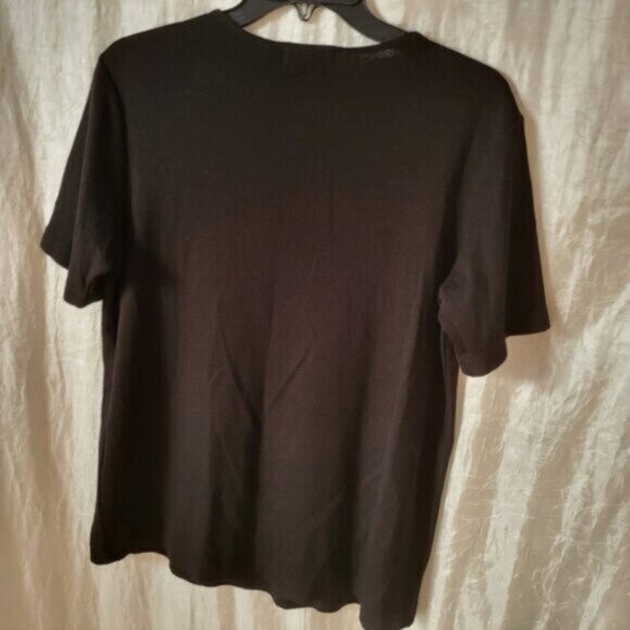 Picadilly Floral  Print Button T Shirt Sz Small - Picture 7 of 9